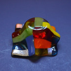 Fused Glass Votive Holder - Image 2